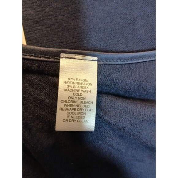 Lou & Grey Mock Neck Poncho Cape Shawl Womens XS/S Corpcore Chic Elegant Soft - Picture 6 of 8